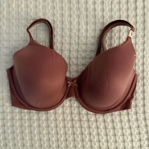 Victoria's Secret Dark Mauve Seamless Bra Intimates